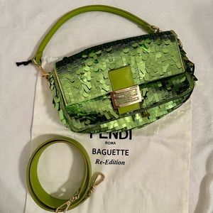 Fendi sequin purse